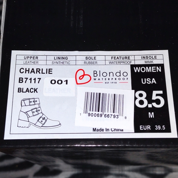 👣BLONDO Charlie Moto Boots (Waterproof Leather-Made in Canada) - Picture 9 of 11